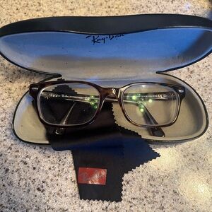 Ray-Ban Brown Eyeglasses for women.